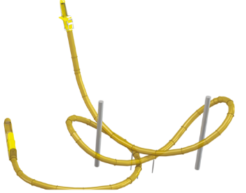 Double Loop Pegasus II - water slide at Kristall Palm Beach