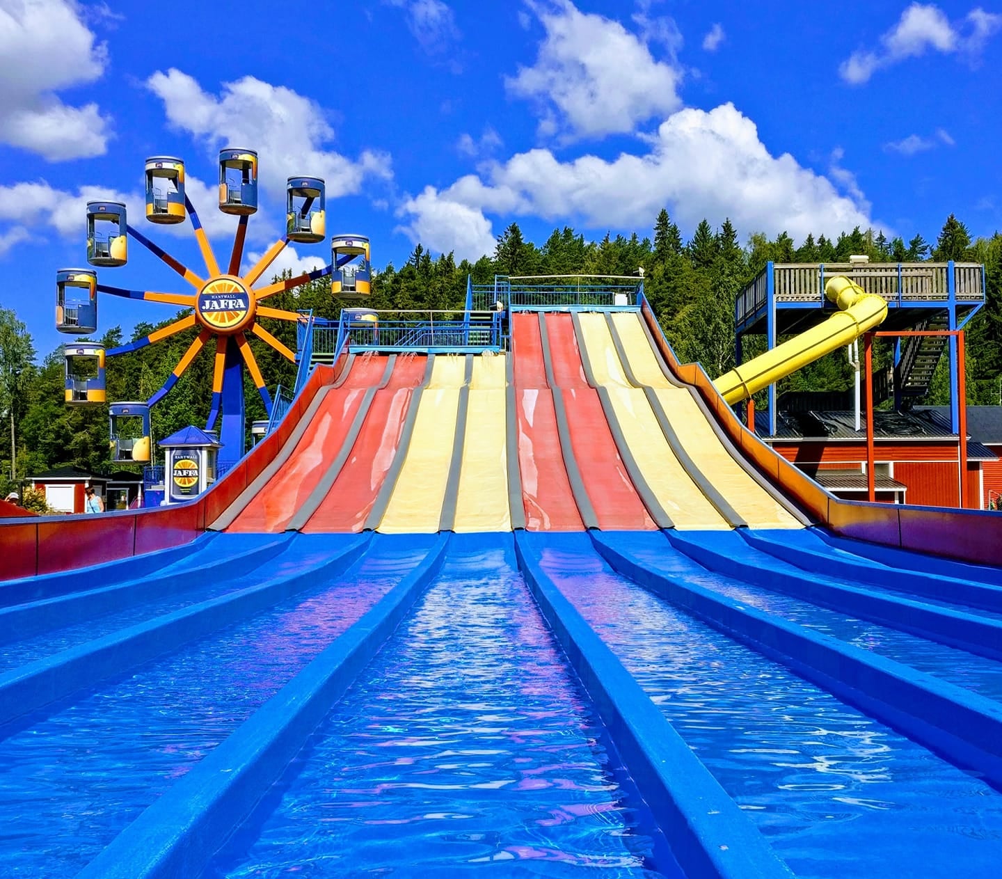 Surfing Hill - water slide at Puuhamaa