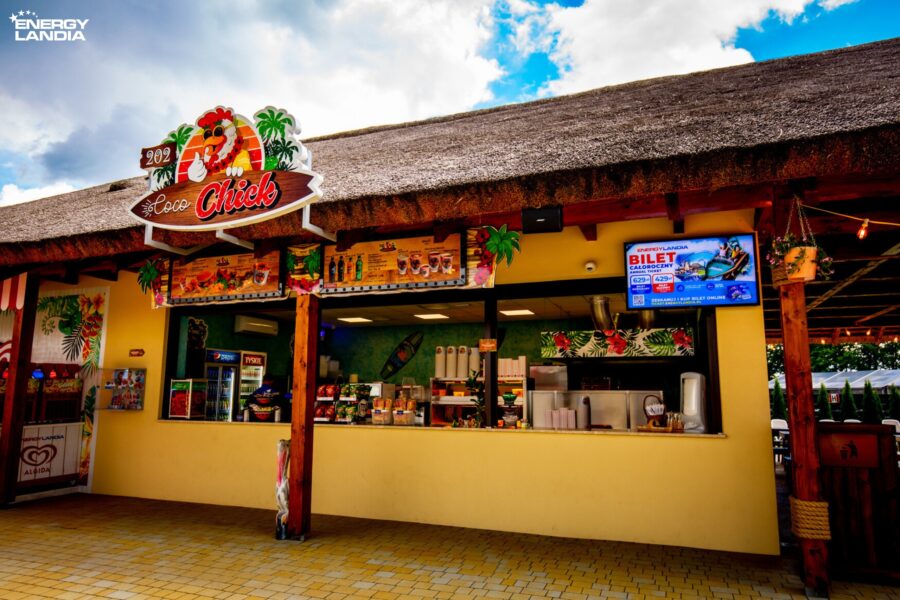 Coco Chick - restaurant (bistro) at Energylandia Water Park Zone
