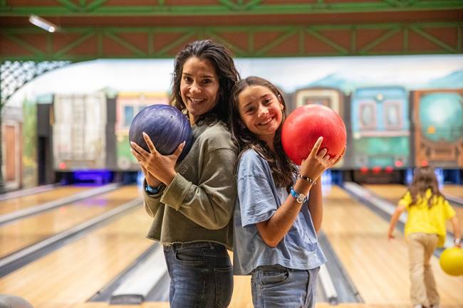 Games and Bowling - service area at Aquadome Billund