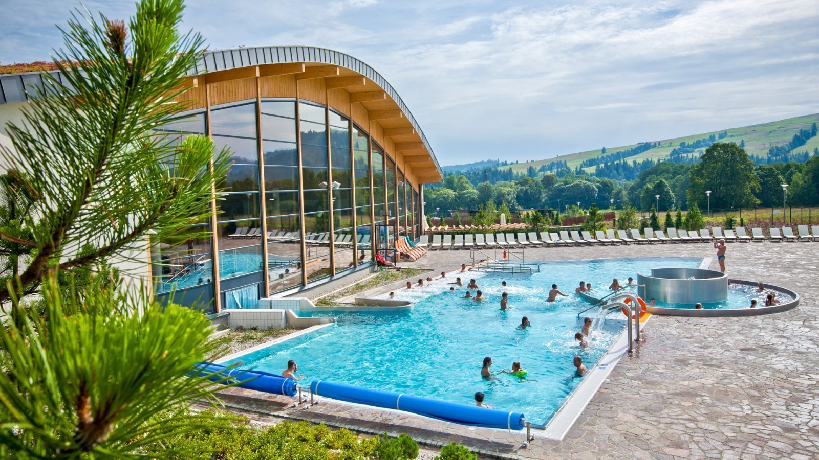 Outdoor Recreational Pool - swimming pool at Terma Białka 