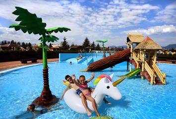 Amazonia - water slide at Tatralandia