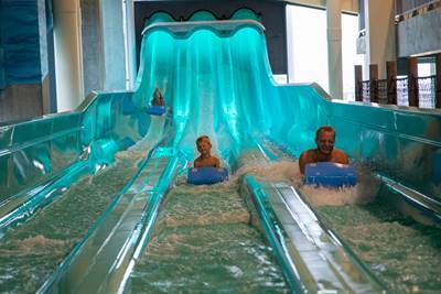 Beach Racers - water slide at Aquadome Søndervig