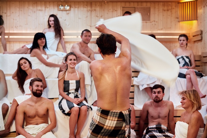 Sauna Ceremonies - wellness area at Aquapark Kraków