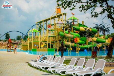 Funky Monkey - activity zone at Energylandia Water Park Zone