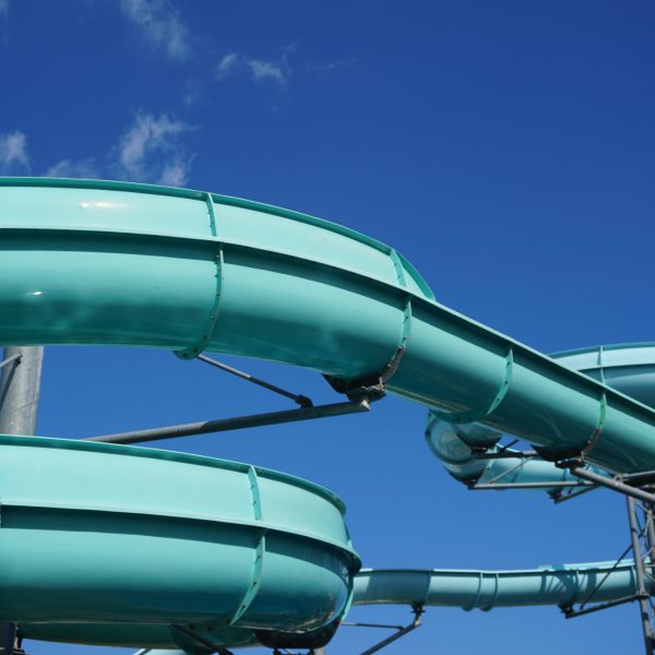 Spiral - water slide at Aquapark Nesebar