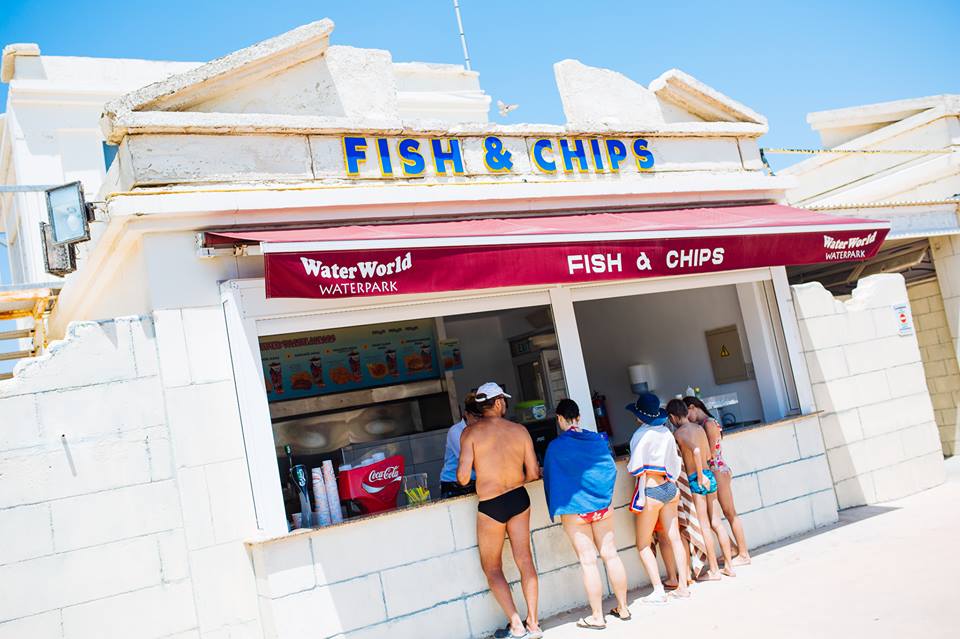 Sirens Fish & Chips - restaurant (bistro) at WaterWorld Themed Waterpark
