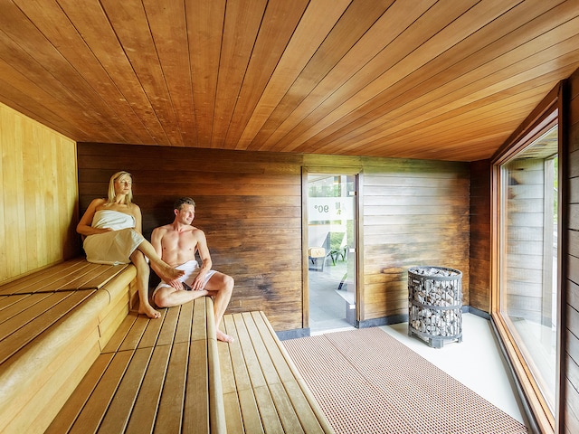 SPA zone - wellness area at Center Parcs Oostduinkerke aan zee: Sauna