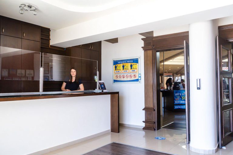 Reception, Lost & Found - service area at Watercity Anopolis