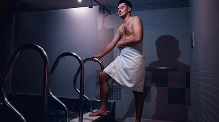 Cooling Pool - wellness area at Aquapark Olešná