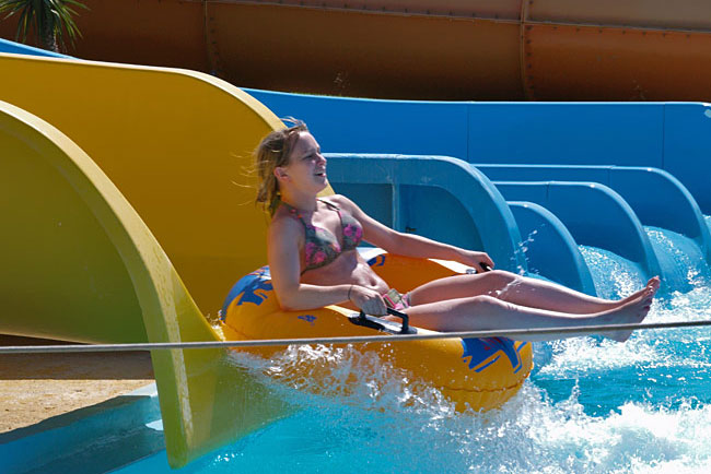  Family Rafting - water slide at Zante Water Village