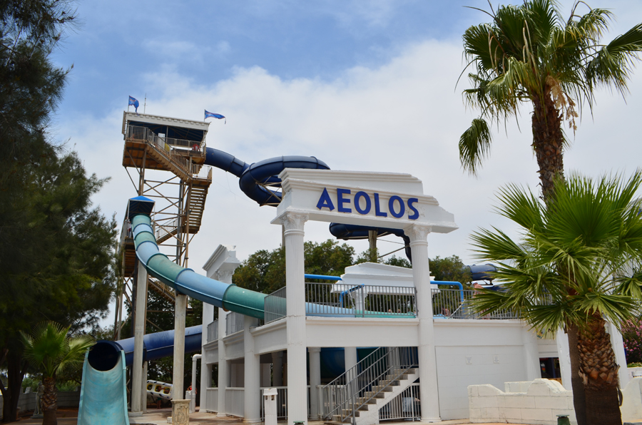 Aeolos Whirlpool - water slide at WaterWorld Themed Waterpark