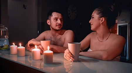 Sauna Bar - restaurant (bistro) at Aquapark Olešná