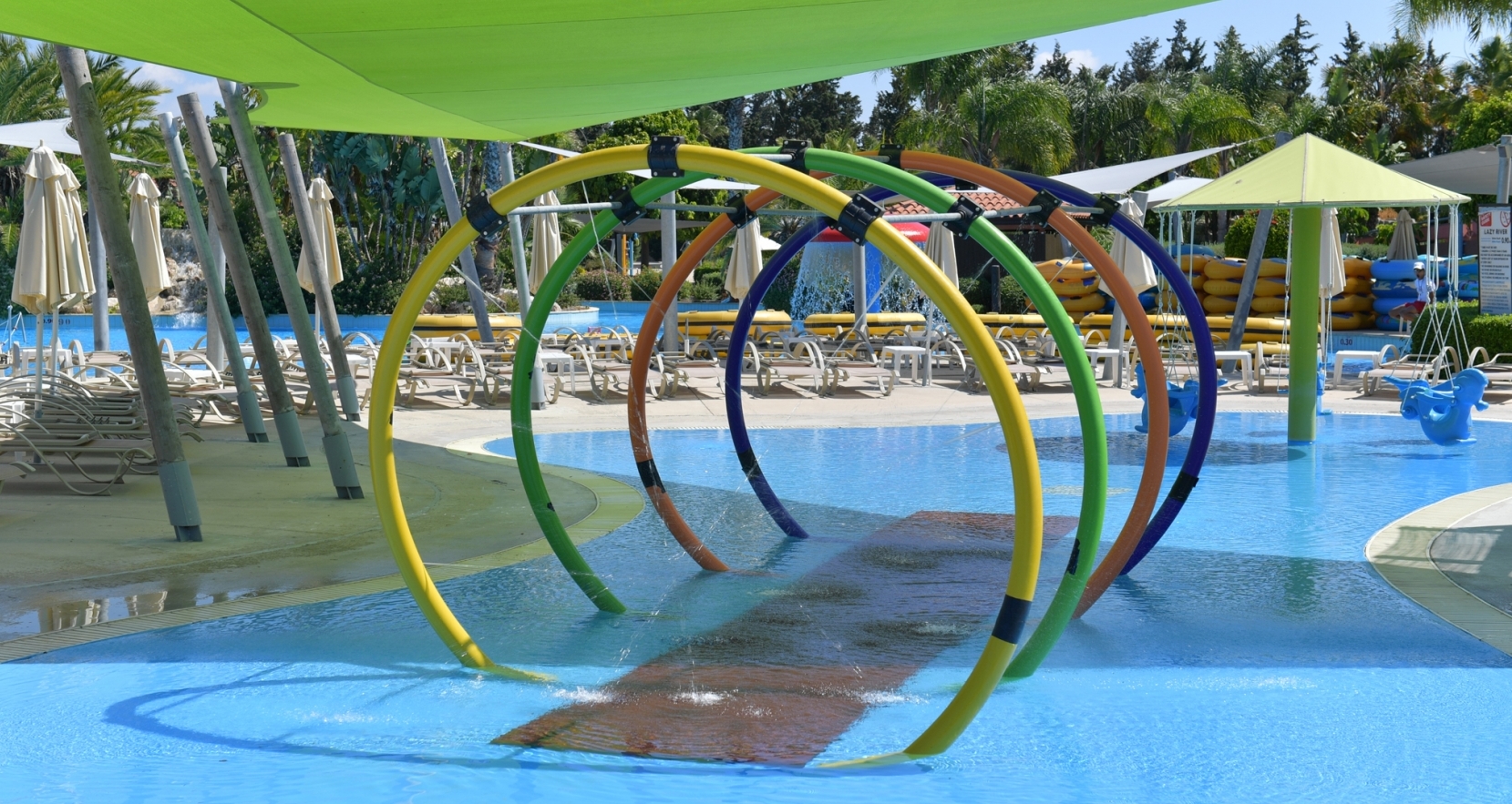 Kiddies Rainbow Splash - activity zone at Fasouri Watermania