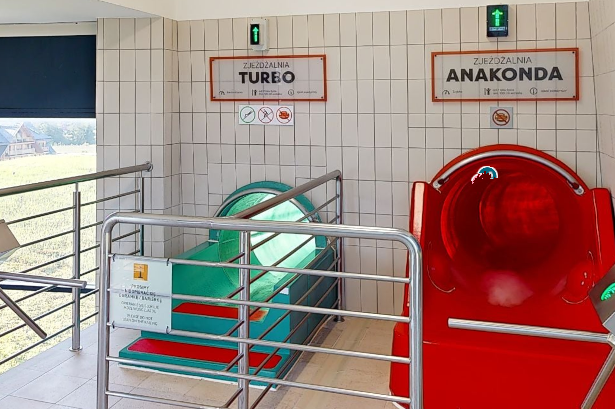 Anaconda - water slide at Terma Białka 