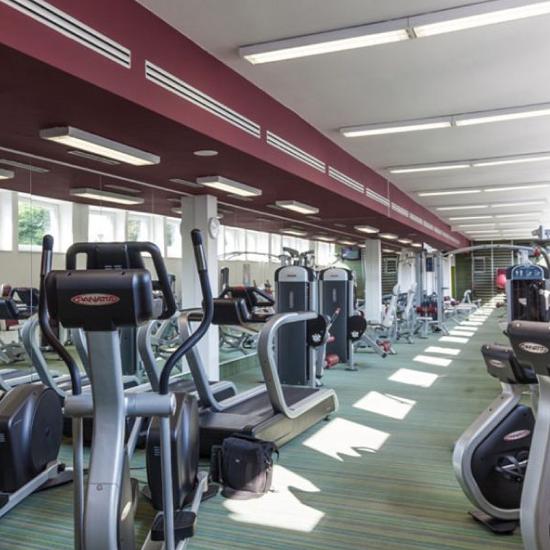 Fitness center - service area at Vodni Svet Sareza