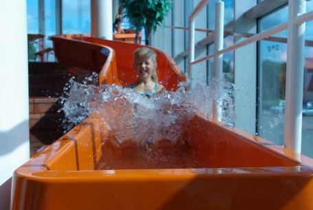 Children’s Slide - water slide at Aura Keskus