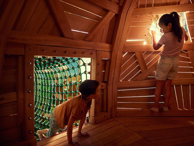 Baluba Play World - activity zone at Center Parcs De Vossemeren