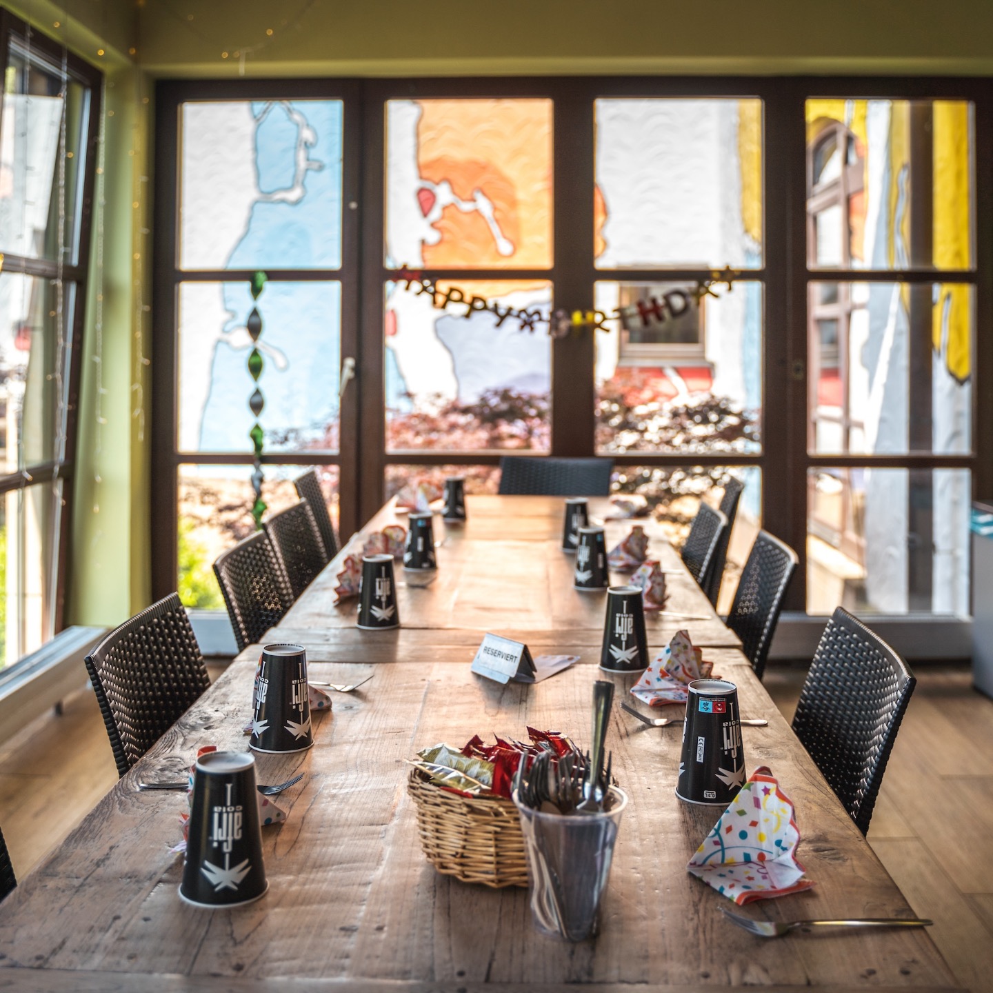 Birthday Party - service area at Aqualand Cologne