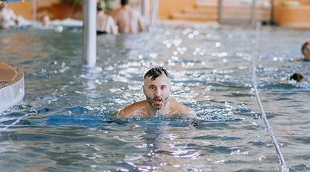 Swimming Lane - swimming pool at Aquapark Olešná