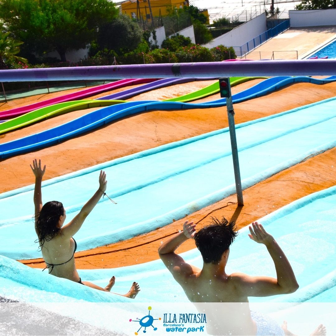 Wide Open - water slide at Illa Fantasia