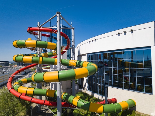 Kongo - water slide at Aquapark Kraków