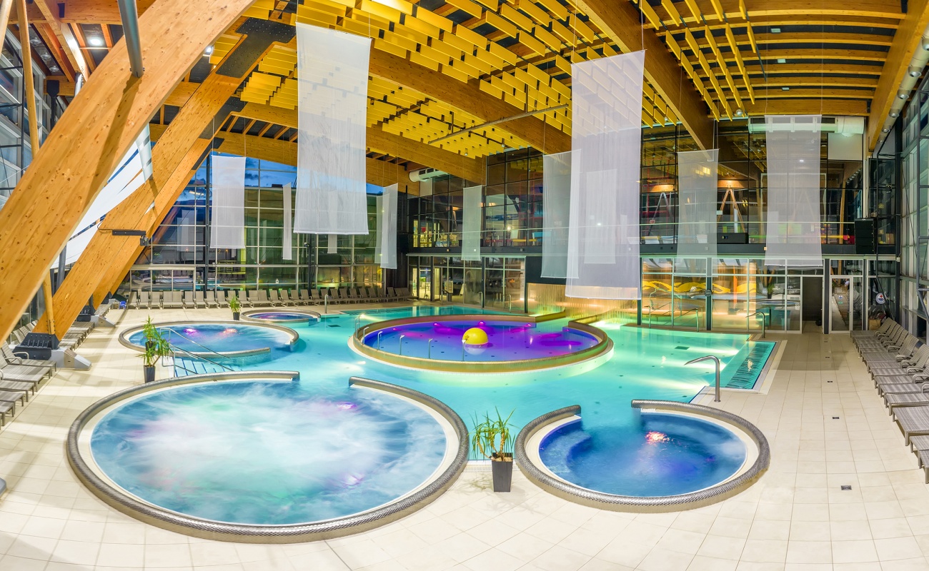 Rental Pools - service area at AquaCity Poprad