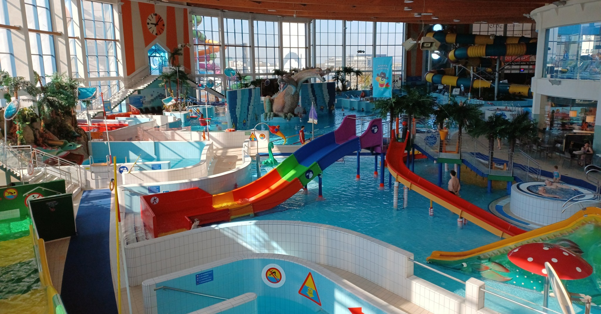 Pirate Island - activity zone at Aquapark Kraków