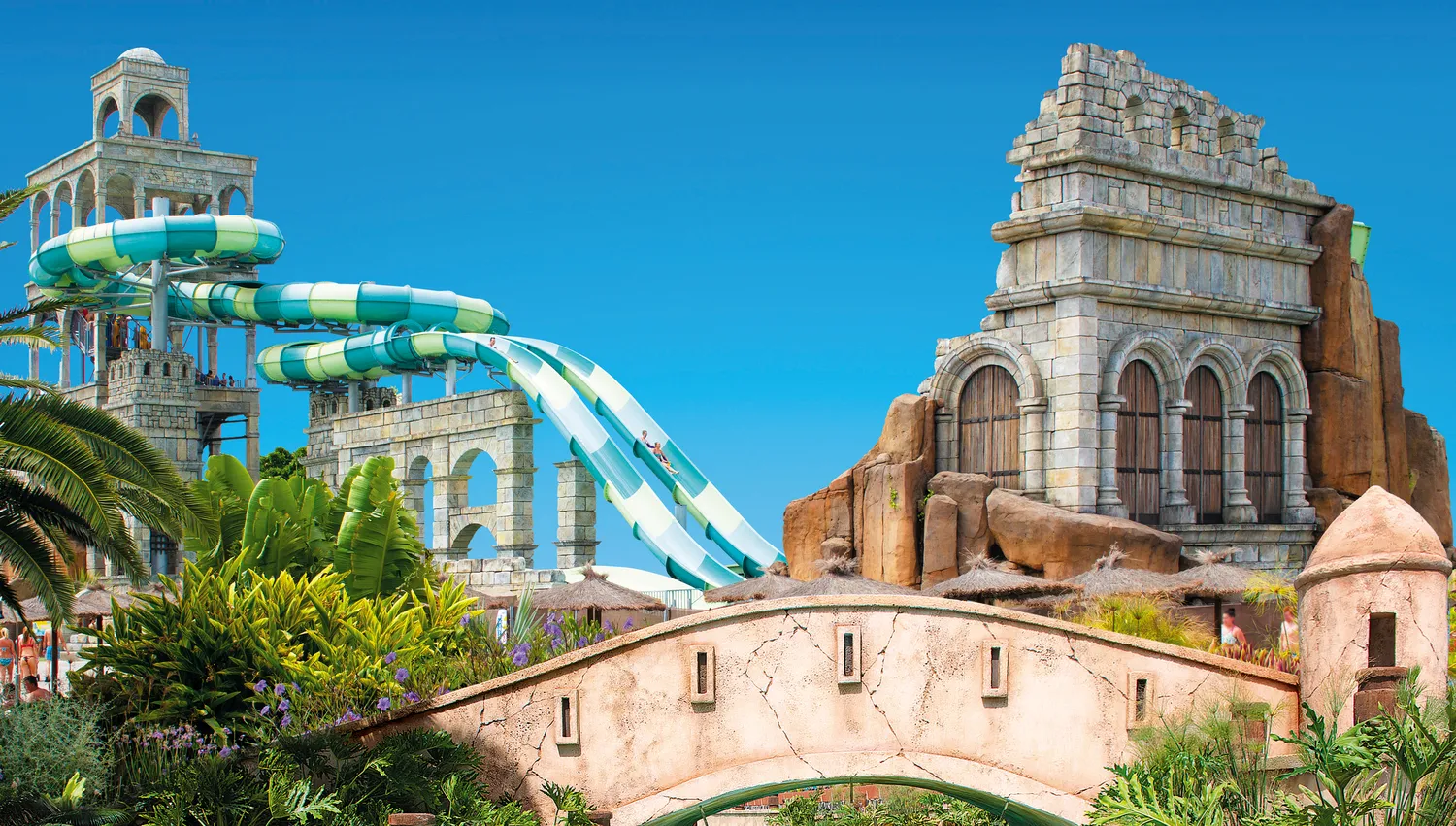 Racer Twin Turbolance - water slide at Aqualand Maspalomas