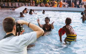 Souvenir Photo - service area at Acquaworld