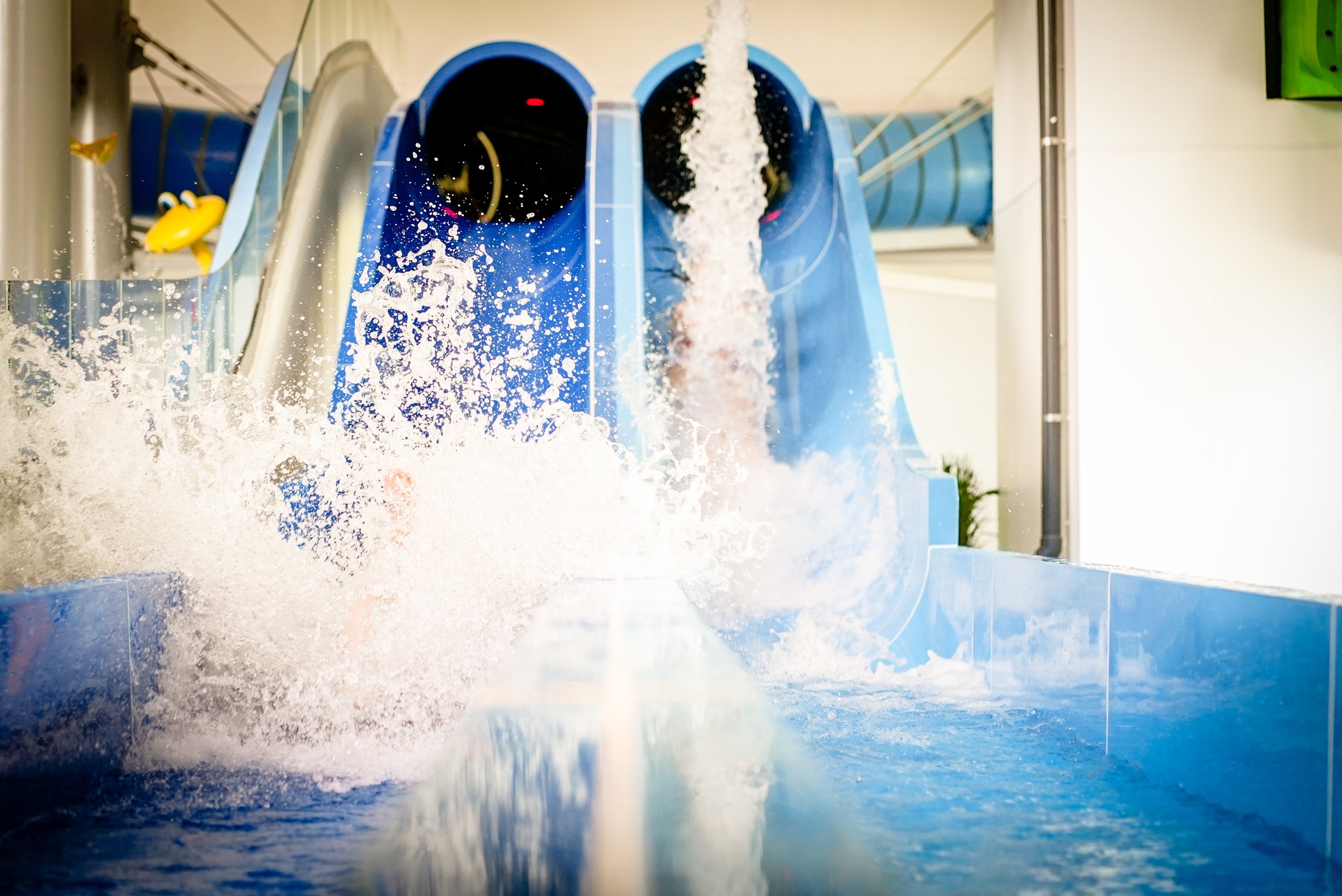 Double Racer - water slide at Fabryka Wody