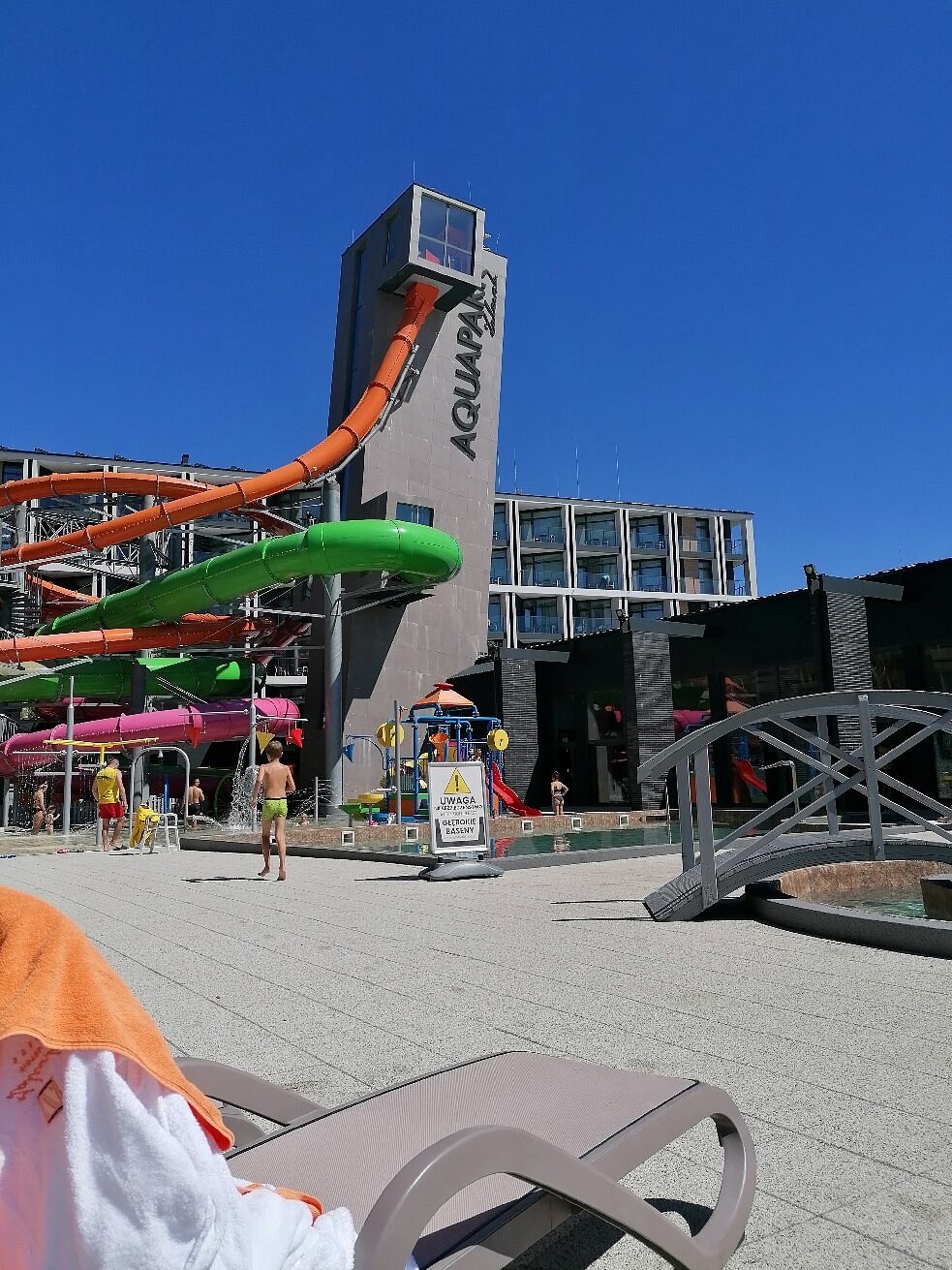 Raft Slide - water slide at Aquapark Zalewski