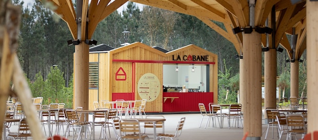 La Cabane - restaurant (bistro) at Center Parcs Les landes de gascogne