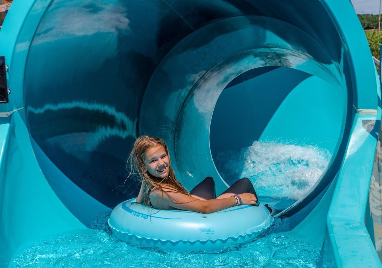 Tornado - water slide at Aquacolors