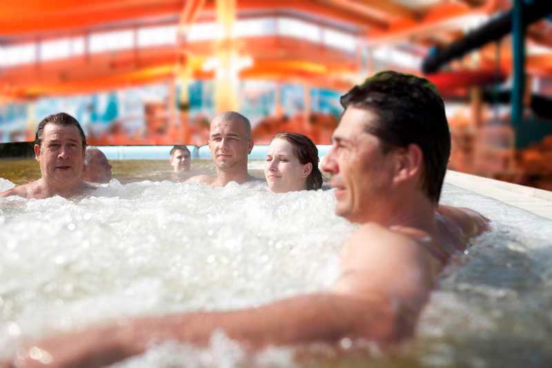 Jacuzzies - wellness area at Serena Waterpark