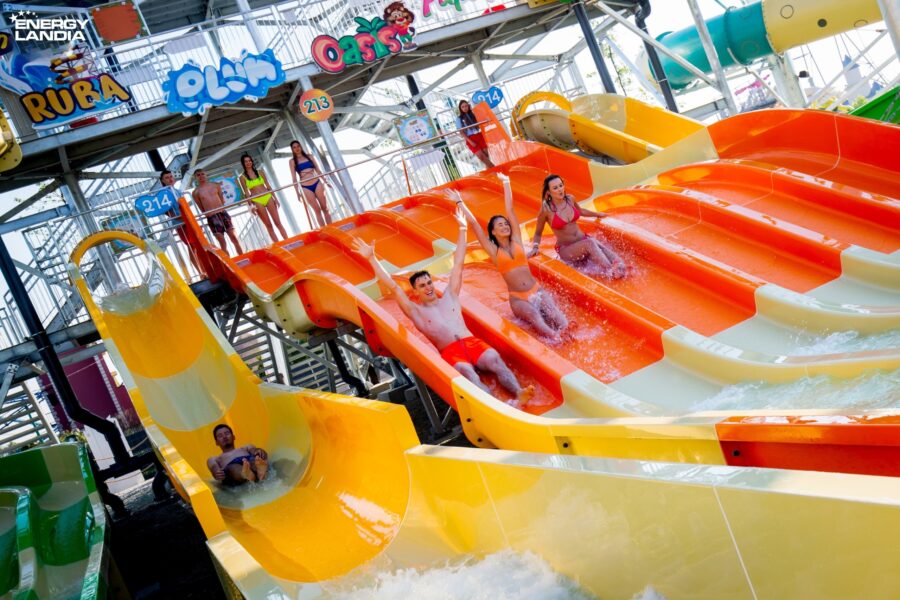 Plum - water slide at Energylandia Water Park Zone