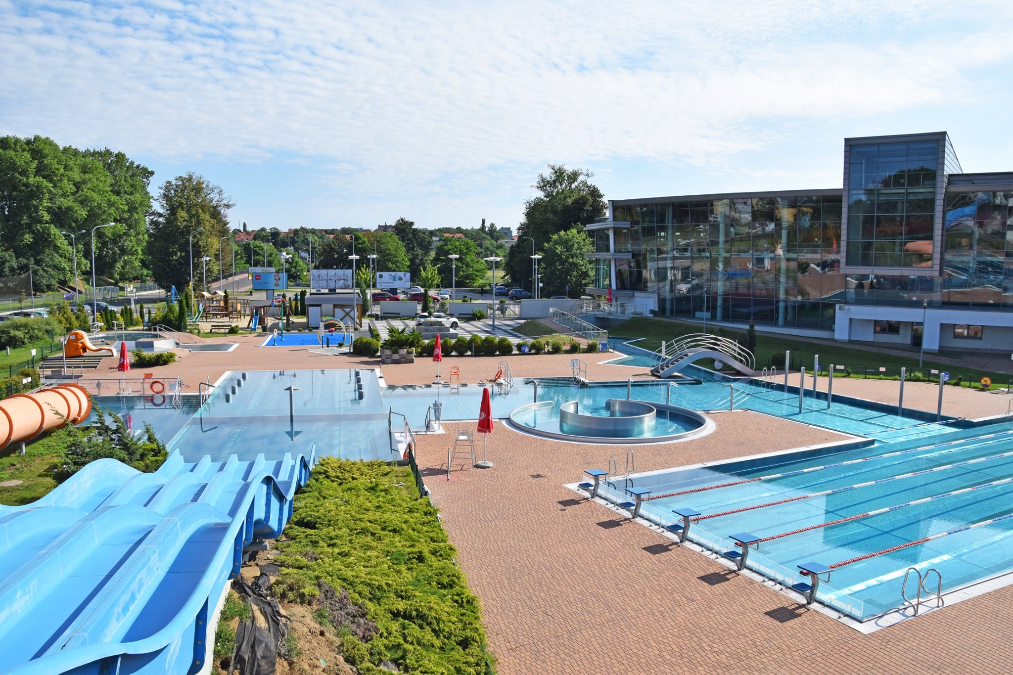 Outdoor Recreation Pool - swimming pool at Aquapark Kalisz