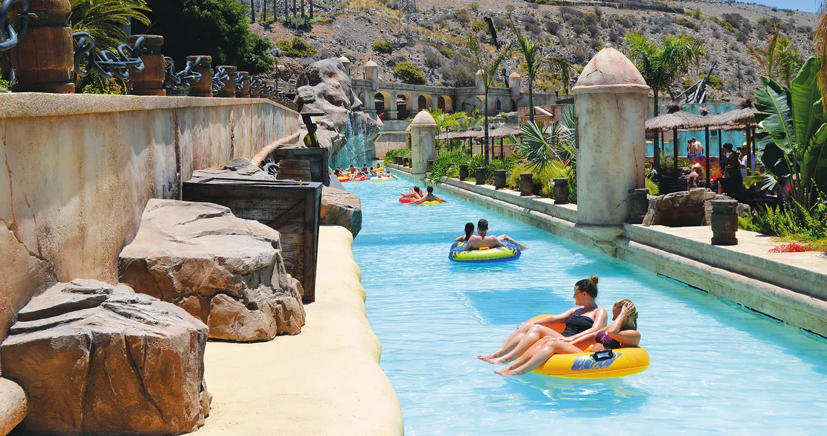 Pirate’s River - water slide at Aqualand Maspalomas