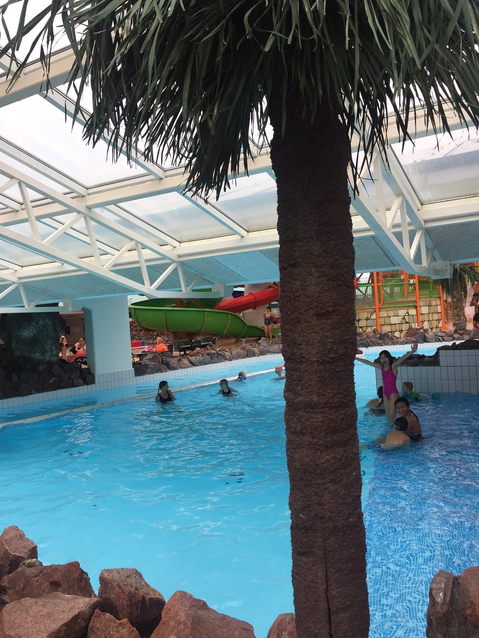 Stream Pool - swimming pool at Aquadome Rødby