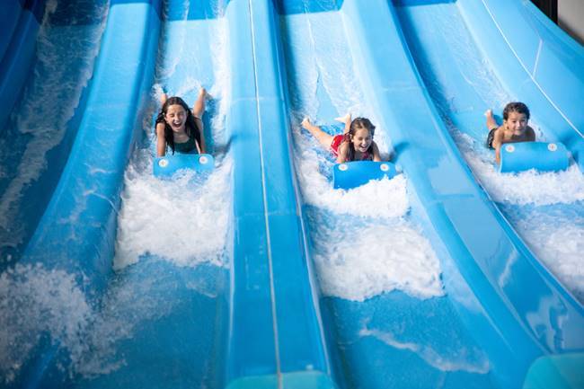 Power Racers - water slide at Aquadome Billund