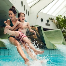 Wave pool - swimming pool at Center Parcs Park Eifel