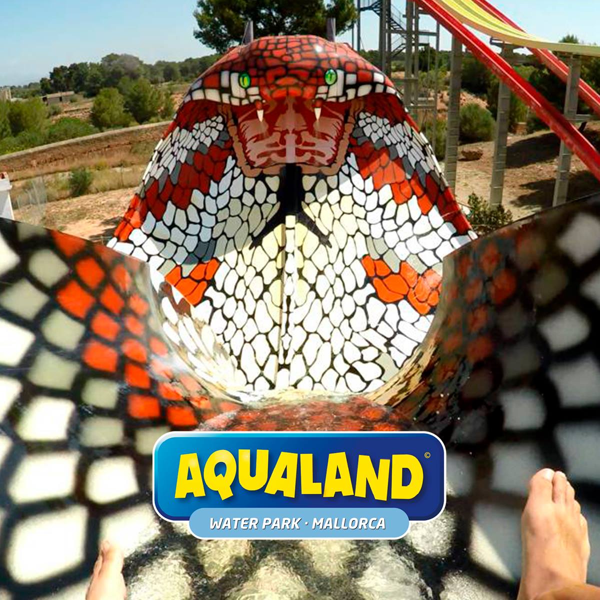 King Cobra - water slide at Aqualand El Arenal