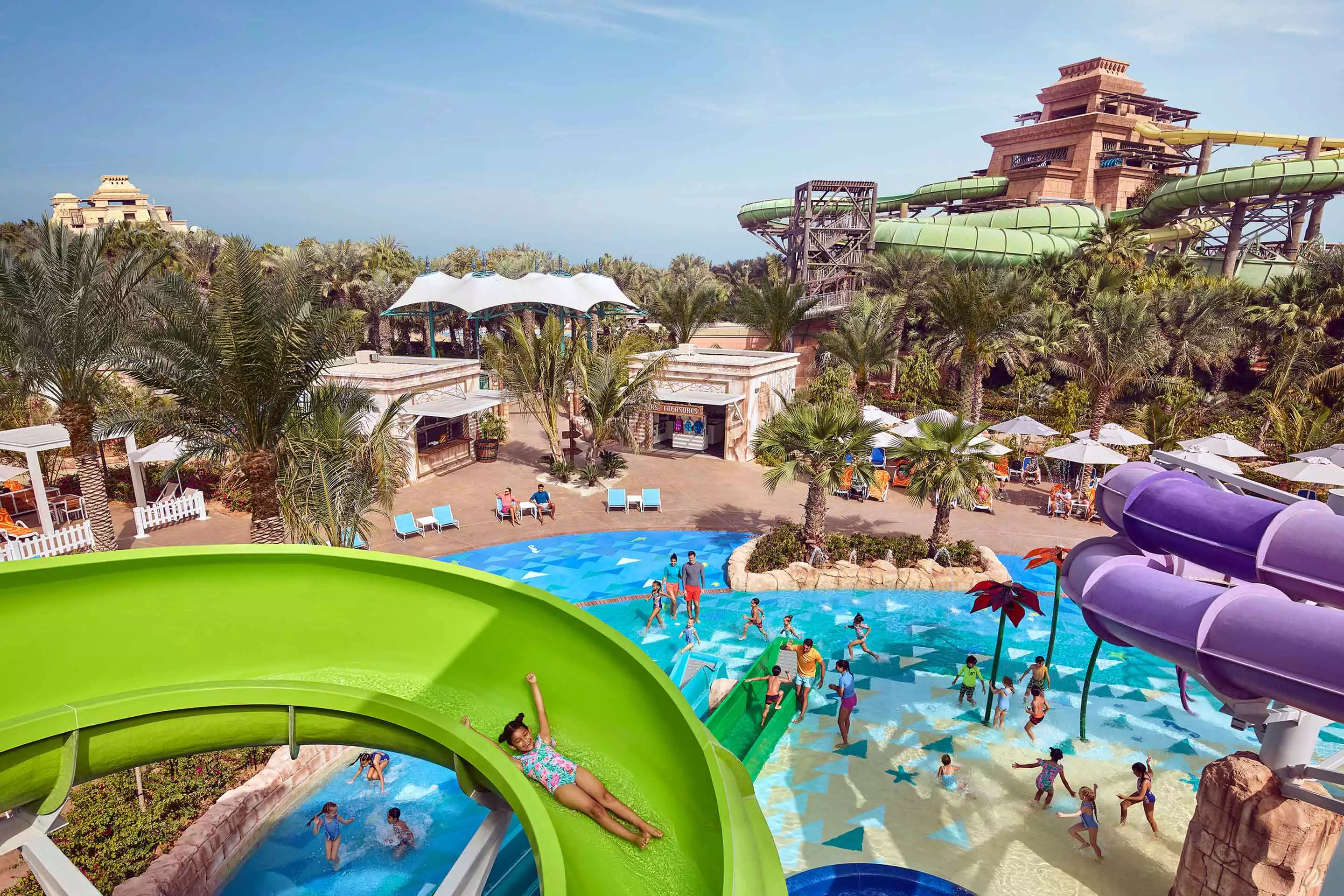 Splashers Kids Zone - activity zone at Aquaventure World Dubai