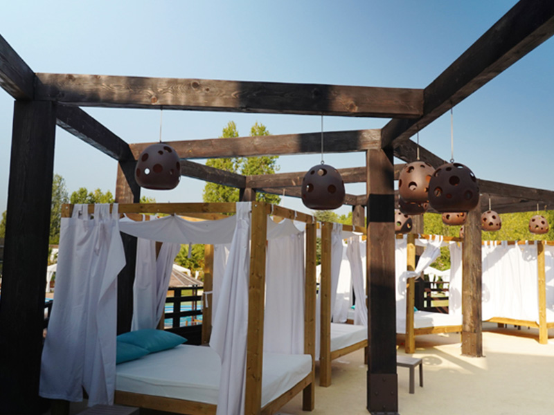 VIP Areas - service area at Aquasplash Antibes