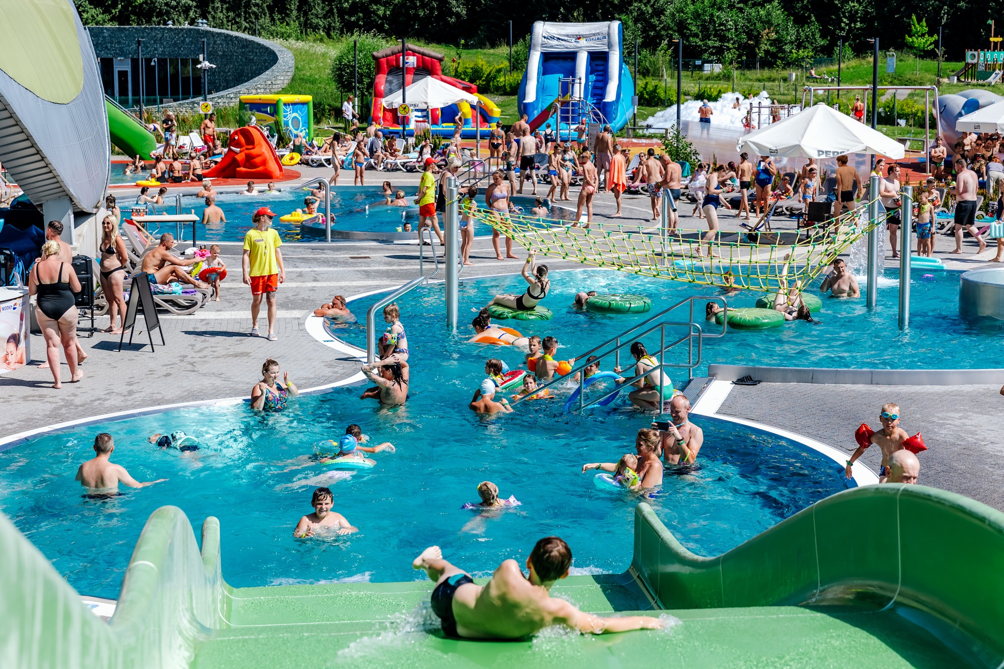 Outdoor Pool - swimming pool at Aquapark Koszalin