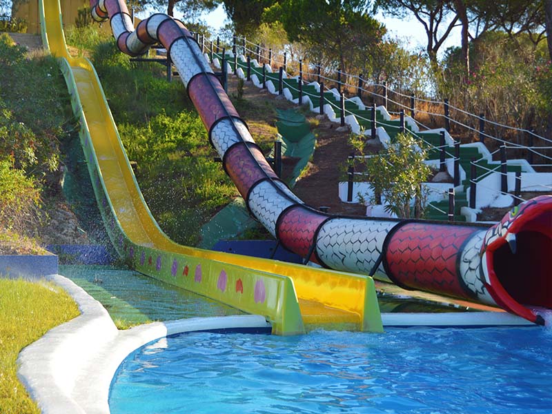 Kamikaze - water slide at Aquopolis Cartaya