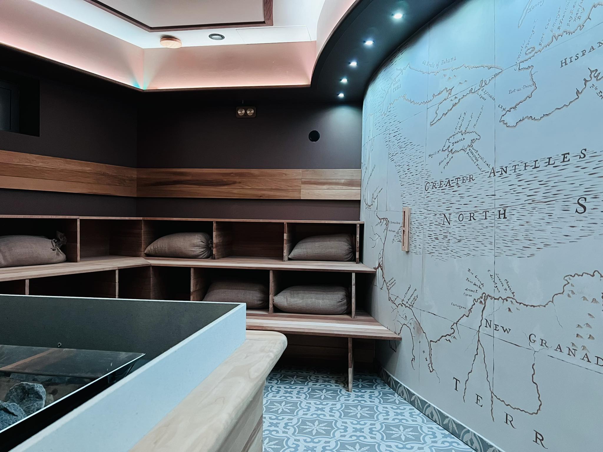 Havana Sauna - wellness area at Fabryka Wody
