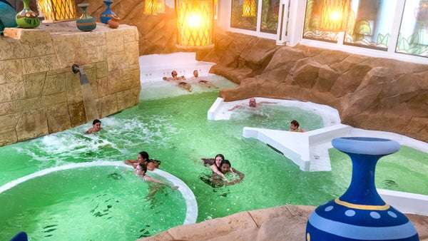 Lagoon - swimming pool at Aqualibi