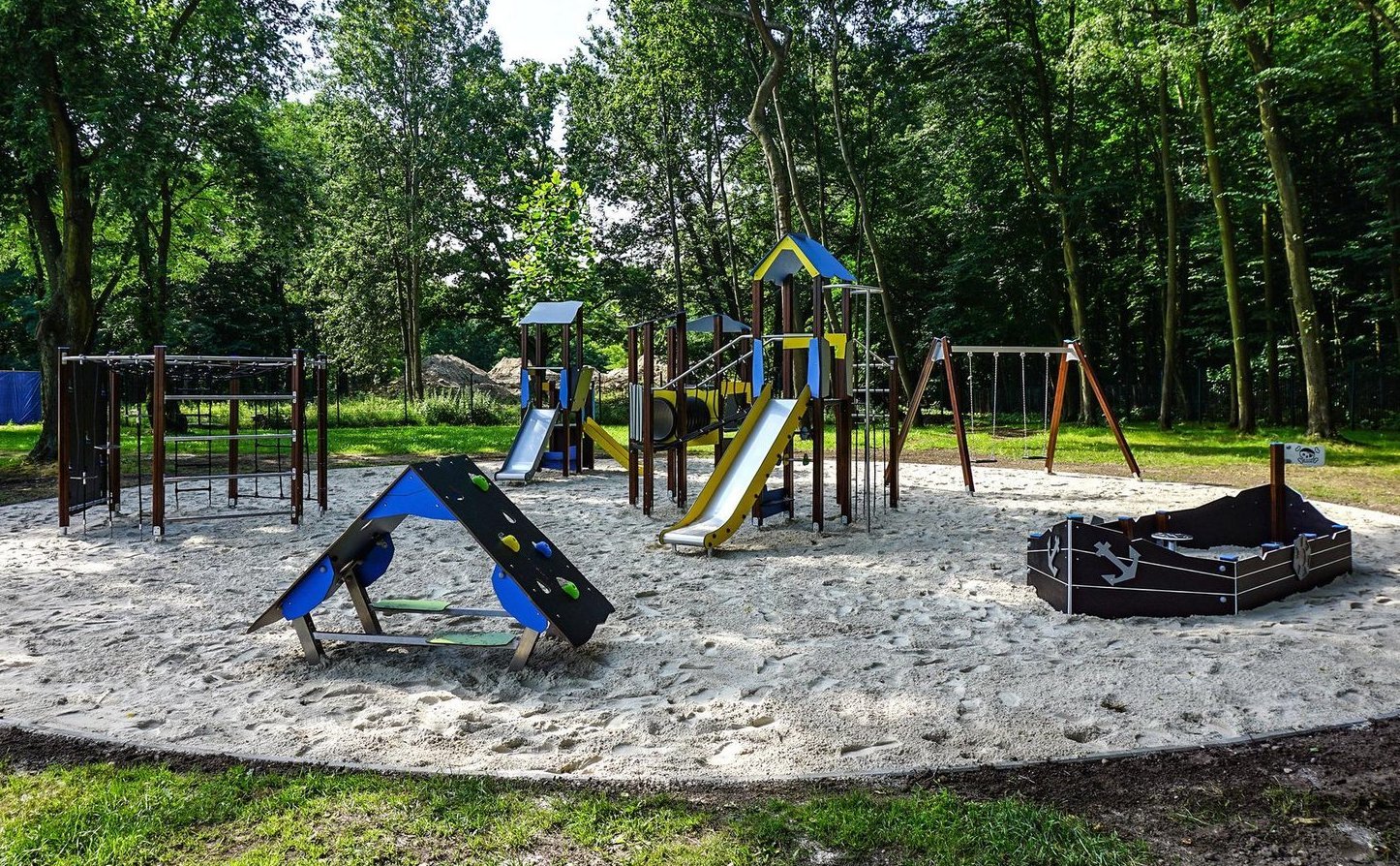 Outdoor Playground - activity zone at Aquapark Fala Łodz