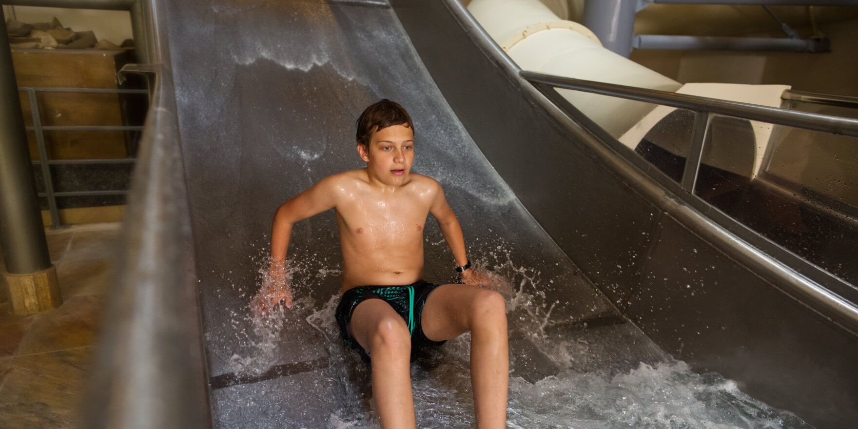Jupiter  - water slide at Therme Bucharest